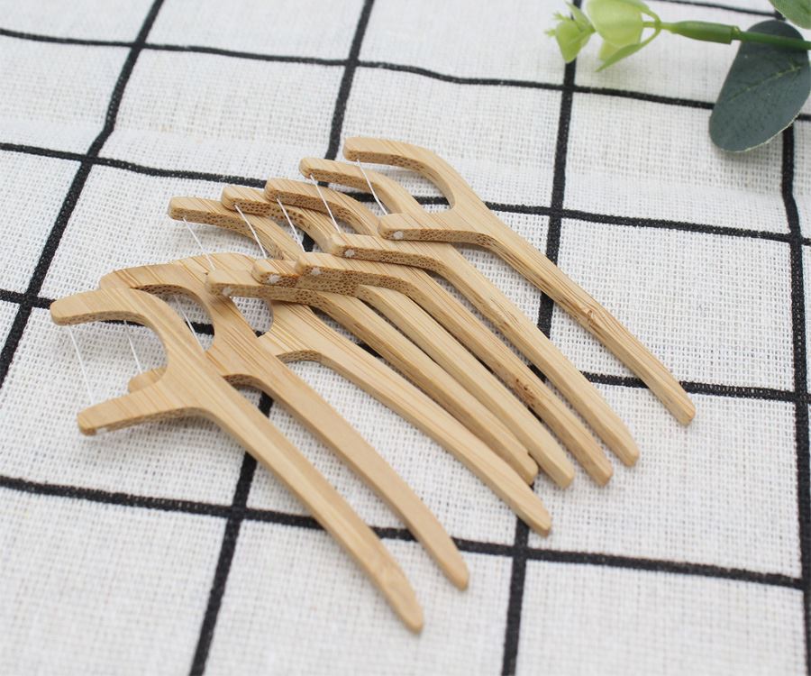 eco friendly bamboo floss picks
