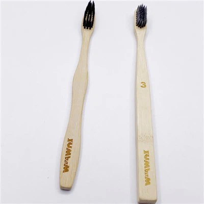 Handgemachte umweltfreundliche Bambuszahnbürsten